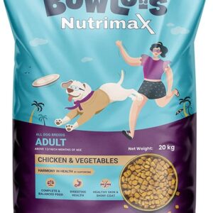Bowler's Nutrimax Adult Dog Food Chicken & Vegetables | PET HOUSE